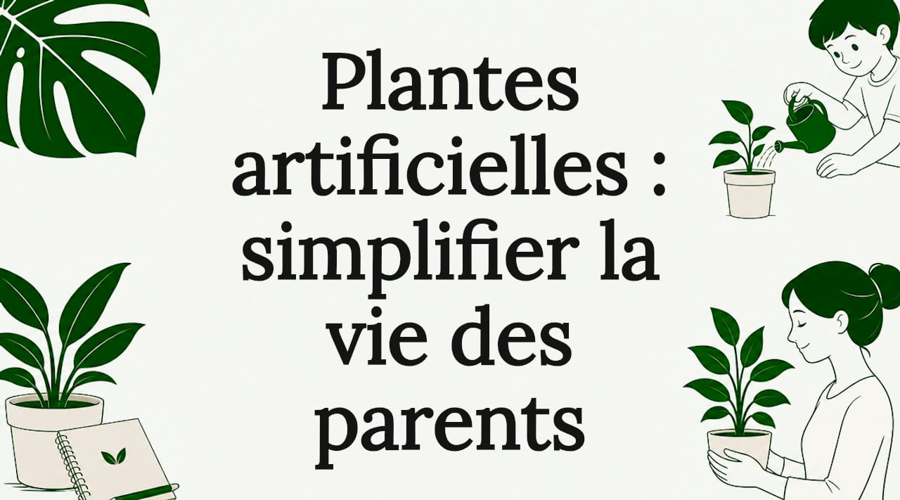 Carte décorative ornée de motifs végétaux