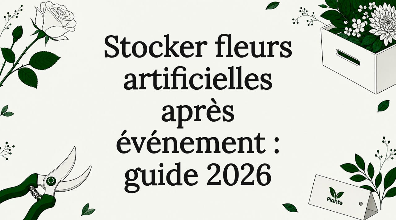 Illustration élégante pour la page d’introduction du guide de conservation des fleurs