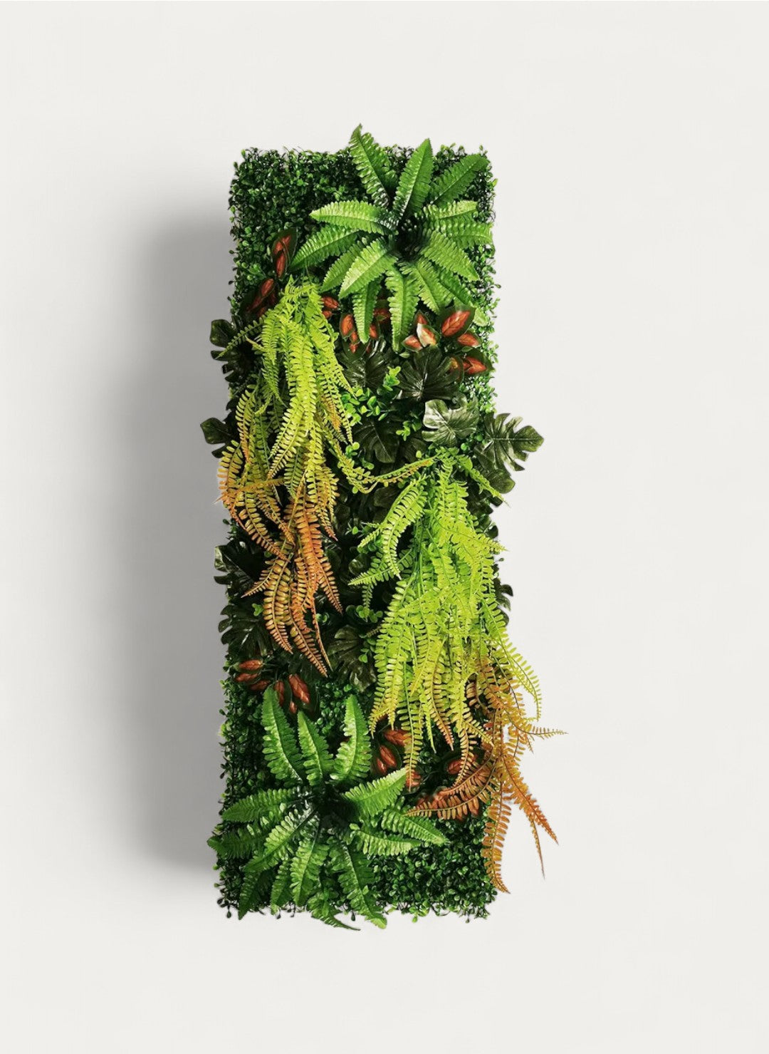 Faux Mur Végétal Artificiel avec Fleurs