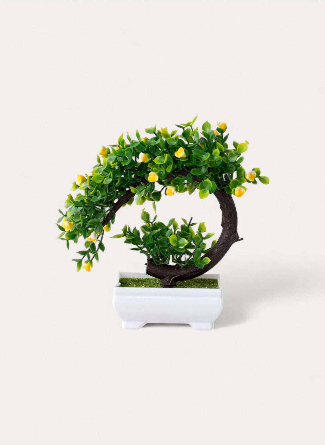 Bonsai Artificiel Fleuri 19cm