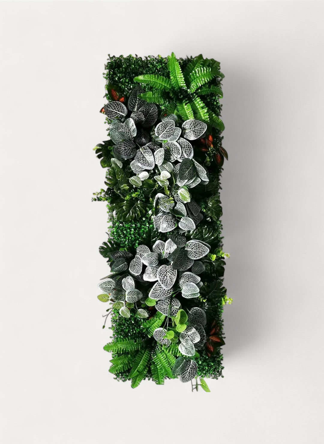 Faux Mur Végétal Artificiel avec Fleurs