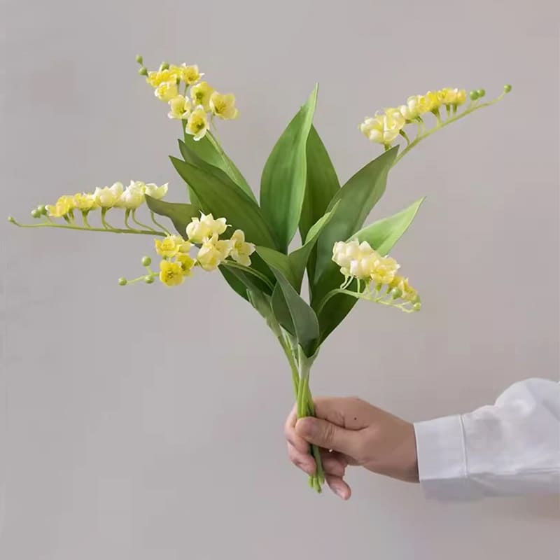 Bouquet de Muguet en Tissu