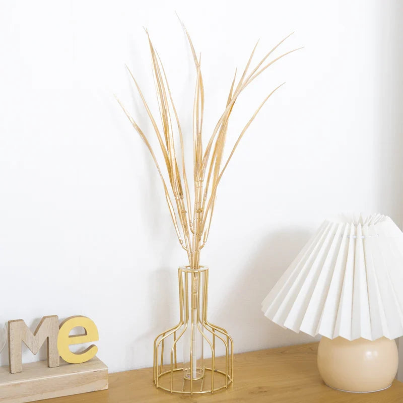 Branche Artificielle Doré - Décoration de Noël en métal recyclé