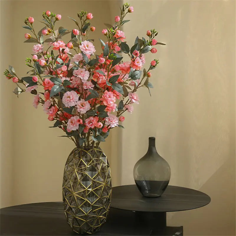 Branche Camélia Artificiel - Décoration Florale de Qualité
