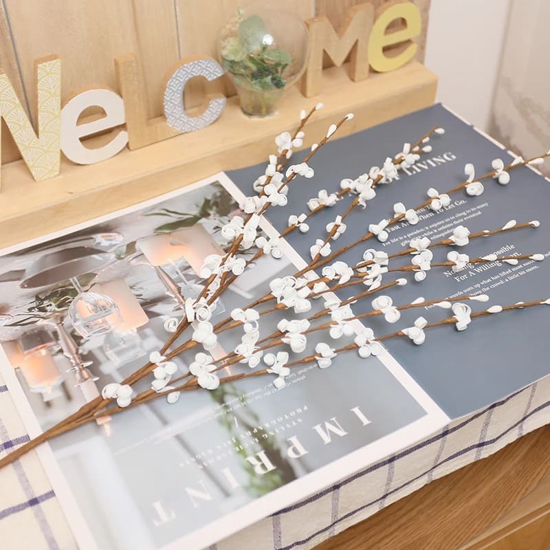 Branche de Fleurs en Plastique décorative