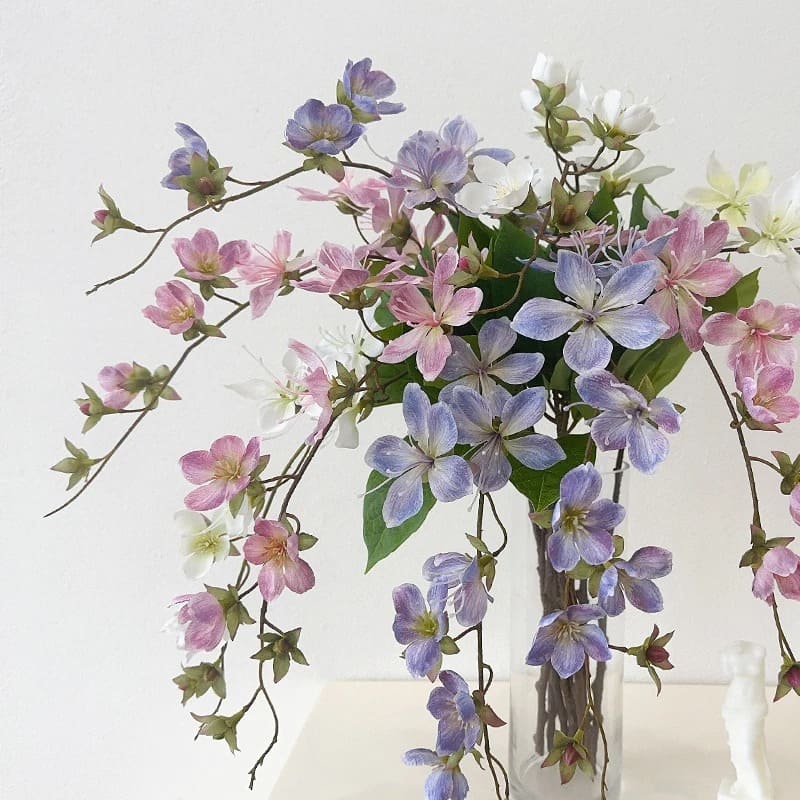 Branche de Jasmin Artificielle Blanche