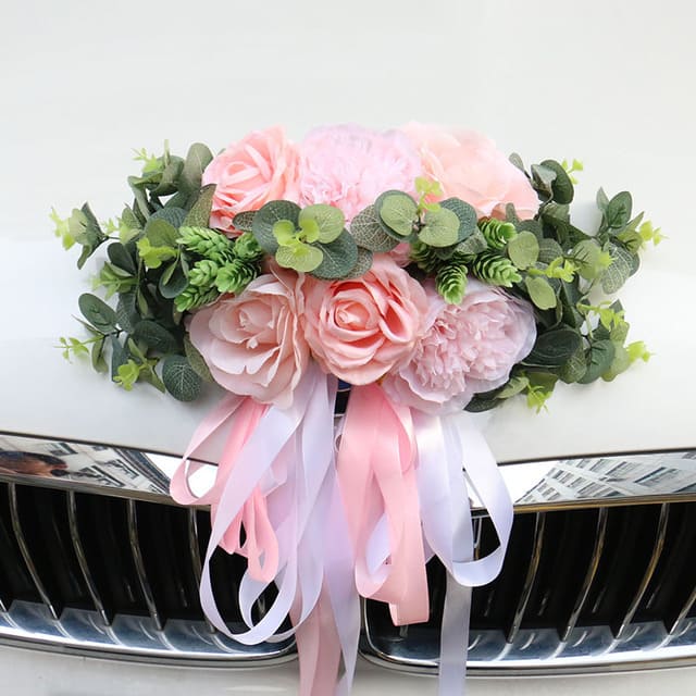Capot Fleur Voiture Mariage