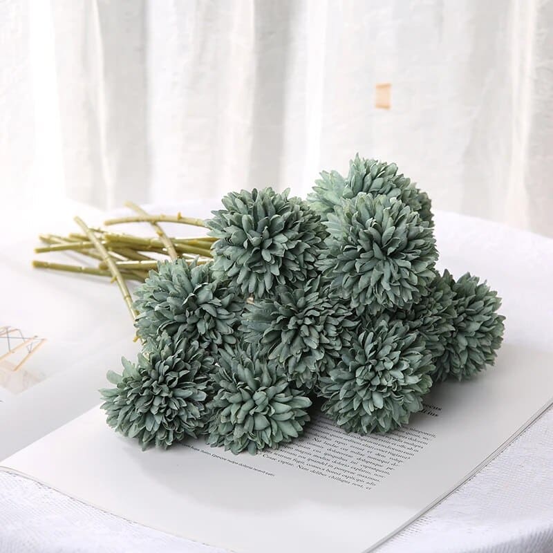 Chrysanthème Artificiel Blanc