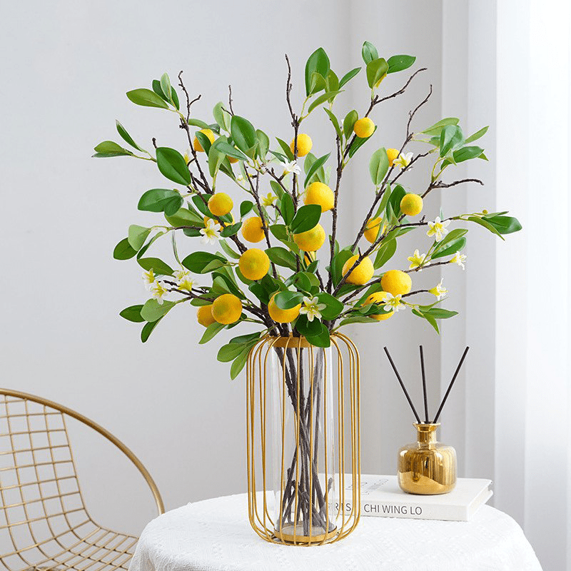 Citronnier Artificiel Décoratif 90cm