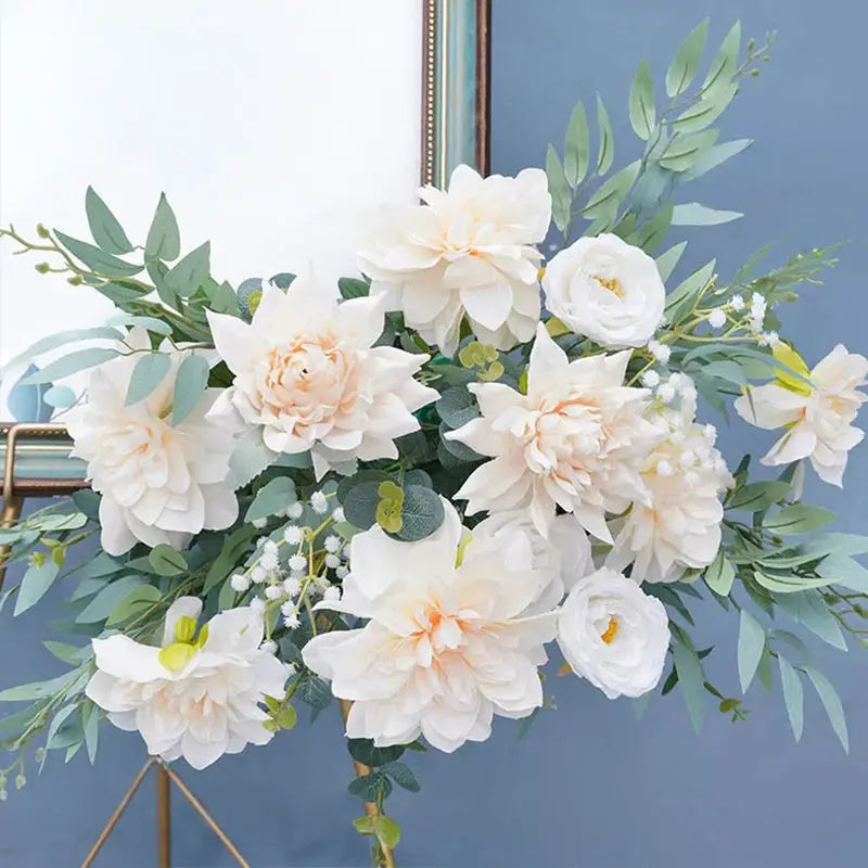 Composition Florale pour Table de Mariage