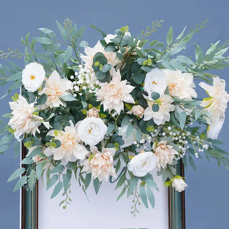 Composition Florale pour Table de Mariage