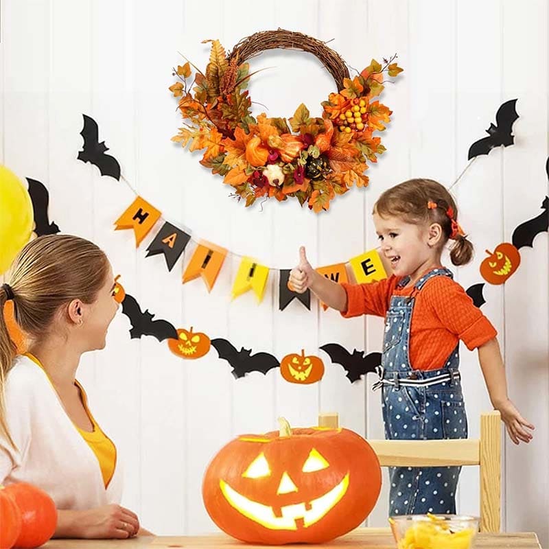 Couronne Citrouilles Automne