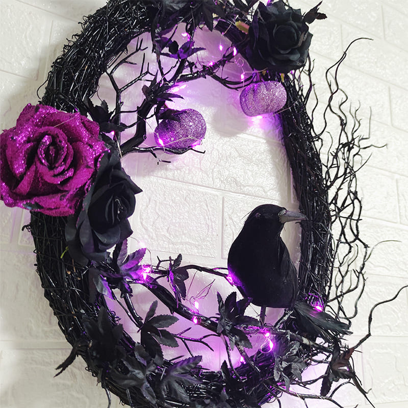 Couronne Halloween Effrayante