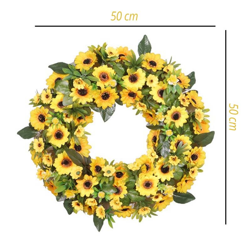 Couronne de Fleurs Tournesol