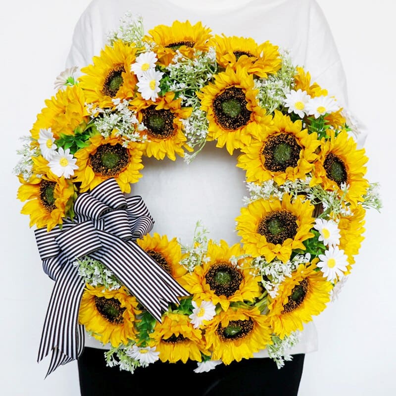 Couronne de Fleurs Tournesol