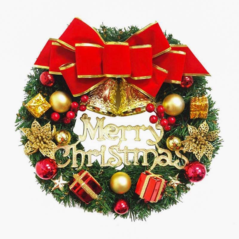 Couronne de Noël pour Porte