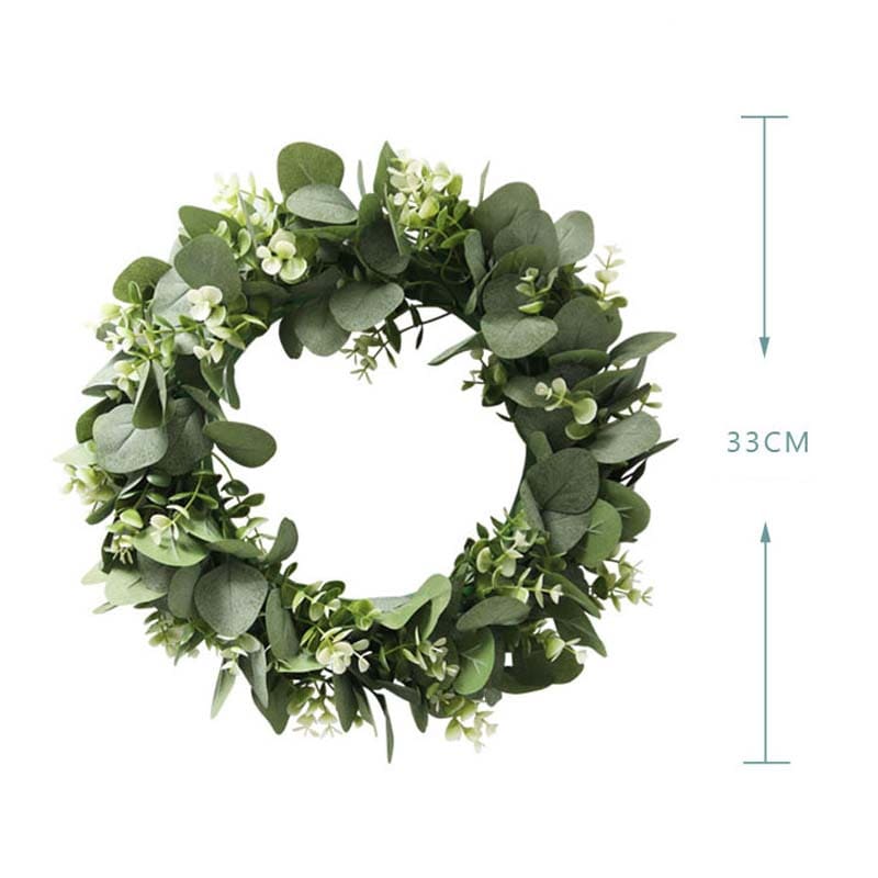 Couronne de Feuilles d'Eucalyptus Naturel