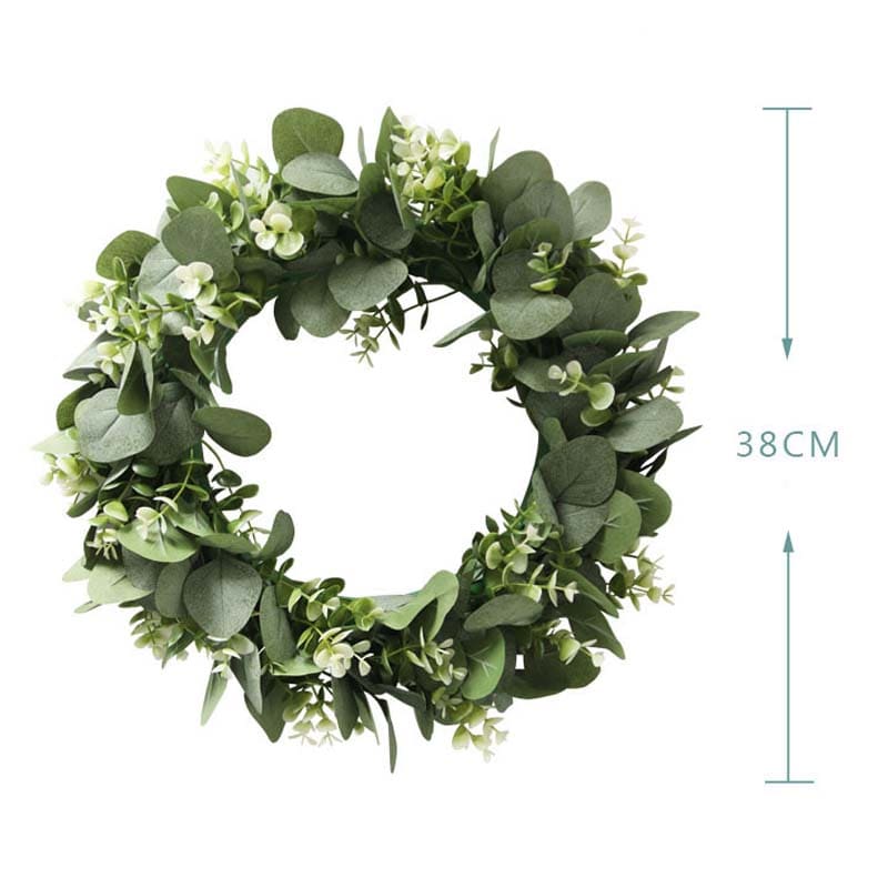 Couronne de Feuilles d'Eucalyptus Naturel