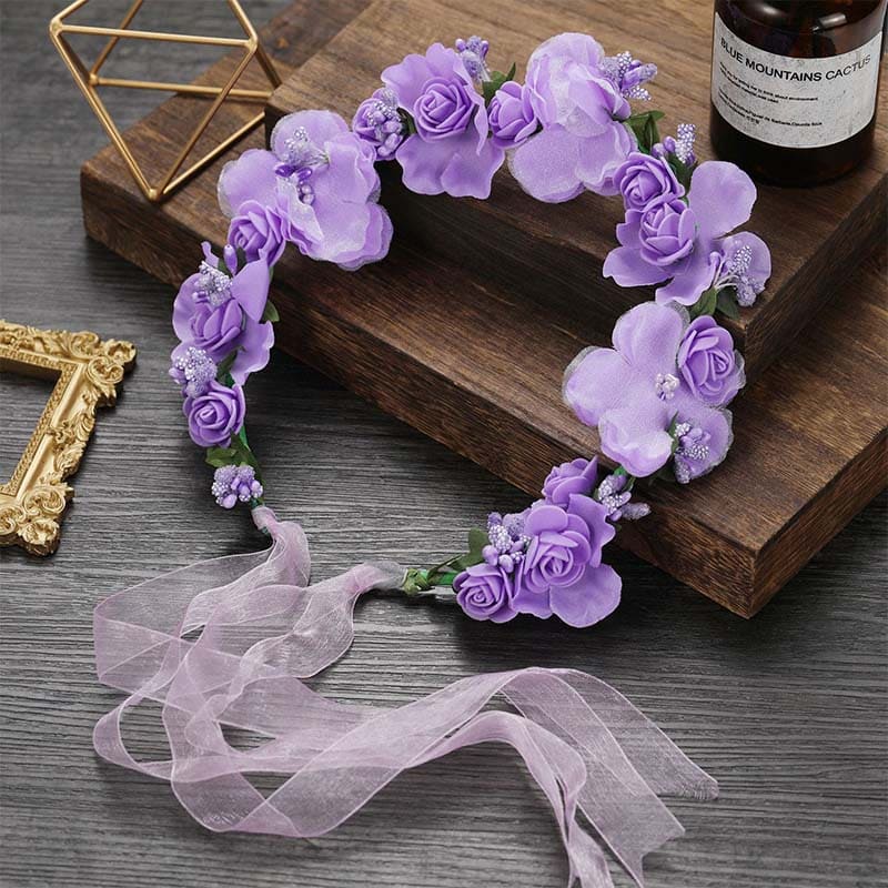 Couronnes de Fleurs pour Cheveux