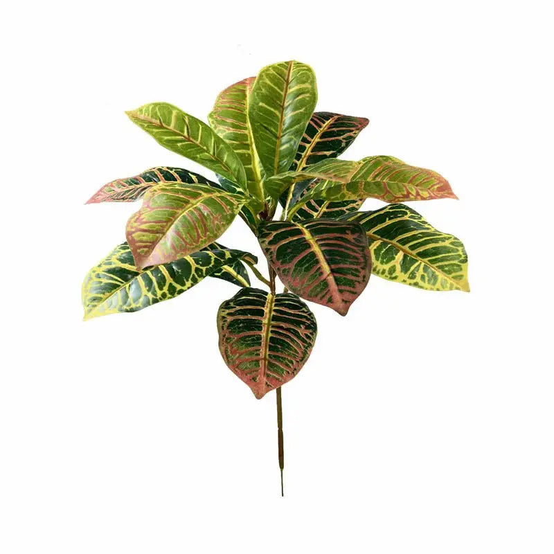Croton Artificiel - Décoration Intérieure aux Couleurs Vives