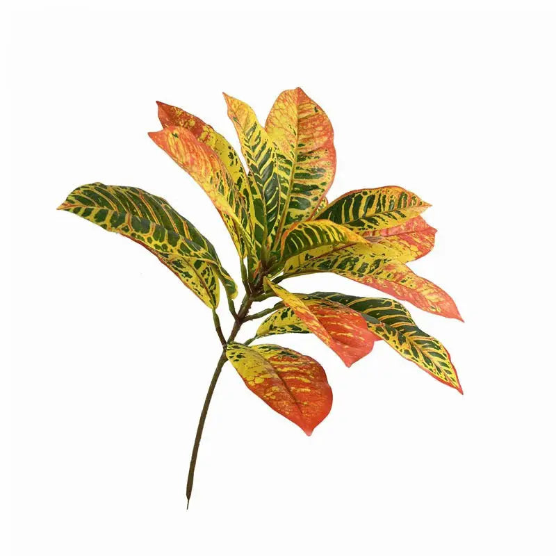 Croton Artificiel - Décoration Intérieure aux Couleurs Vives