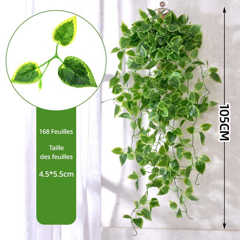 Faux Plantes Retombantes en Soie