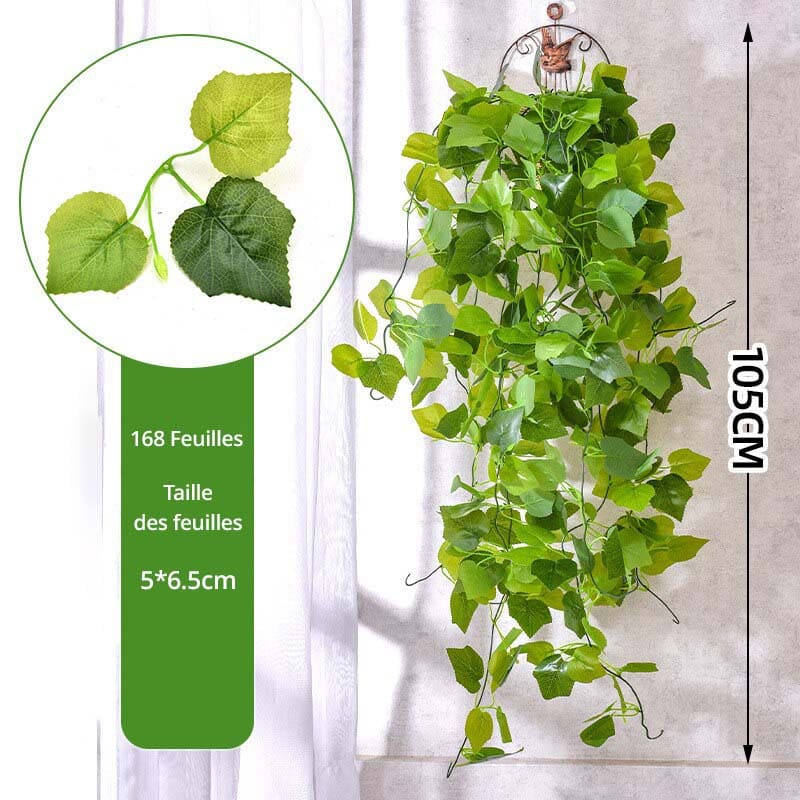 Faux Plantes Retombantes en Soie
