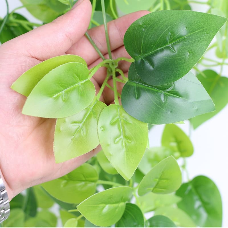 Faux Plantes Retombantes en Soie