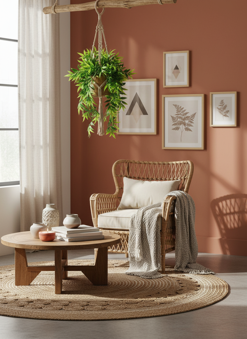 Feuilles de Bambou Artificielles Tombantes 80cm