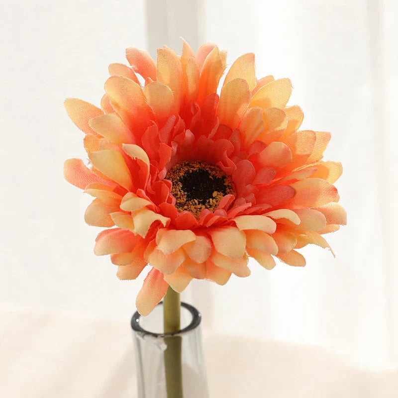 Gerbera Artificielle de Haute Qualité