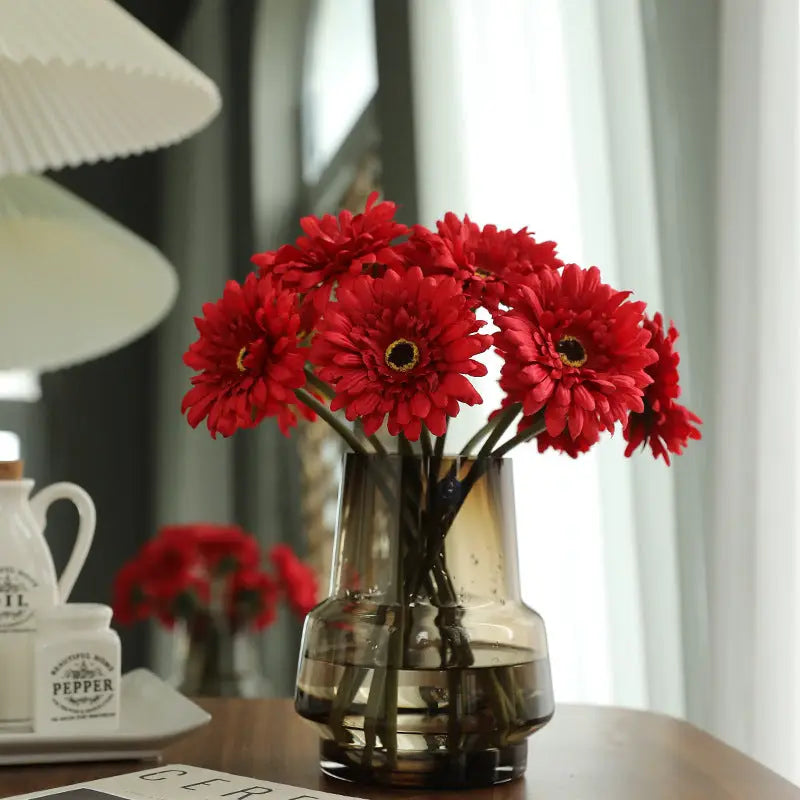 Gerbera Artificielle de Haute Qualité