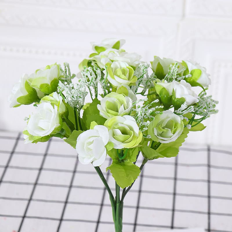Fleurs Artificielles colorées pour Cimetière
