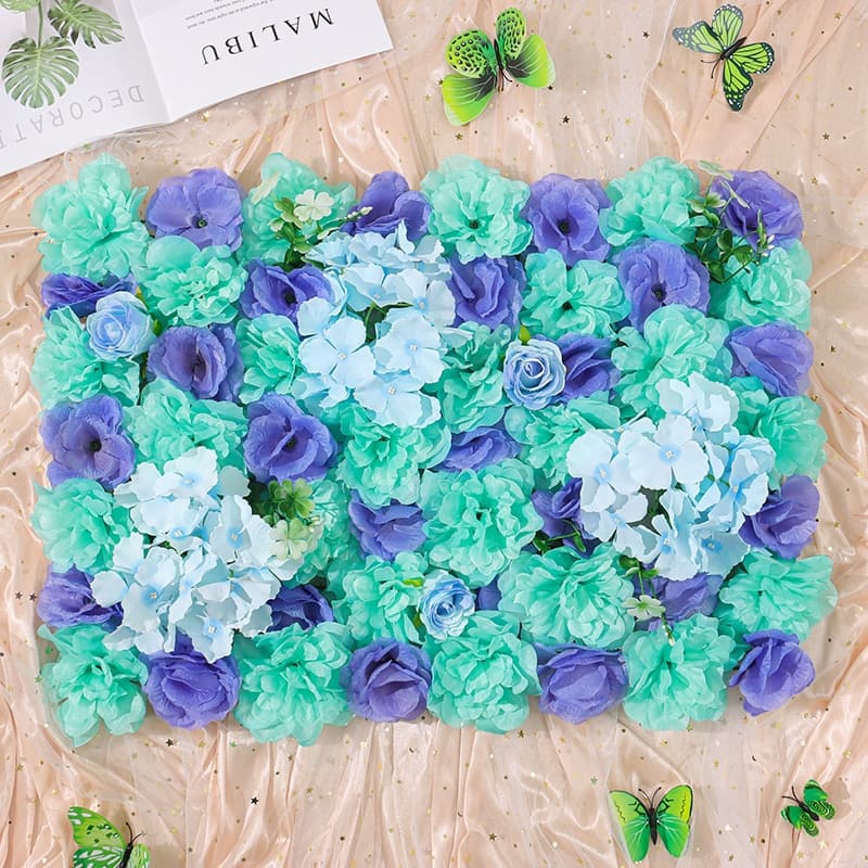 Mur de Fleurs en Soie