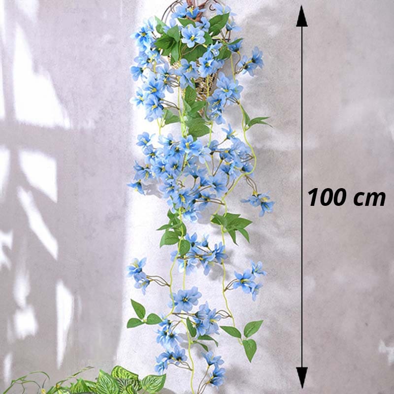 Fleurs de jasmin artificielles suspendues