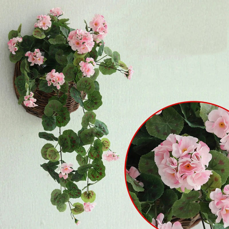 Géranium Artificiel Rouge