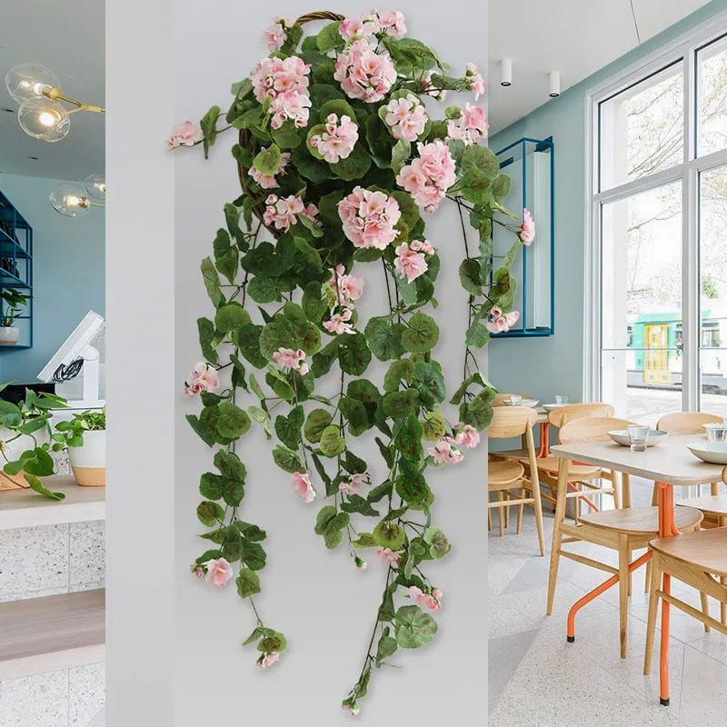 Géranium Artificiel Rouge