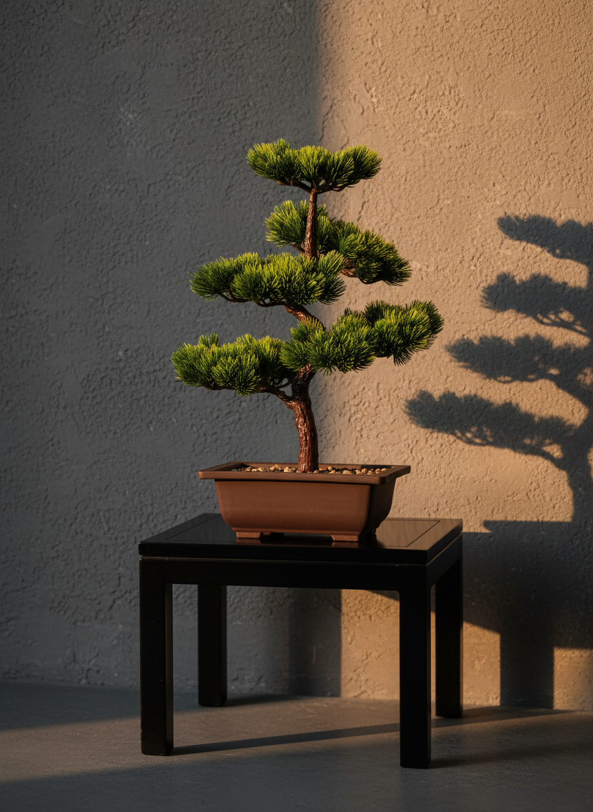 Grand Bonsaï Artificiel Coupe droite 40cm