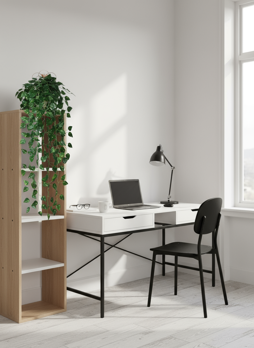 Grand Lierre Artificiel Foncé Tombant avec pot 90cm
