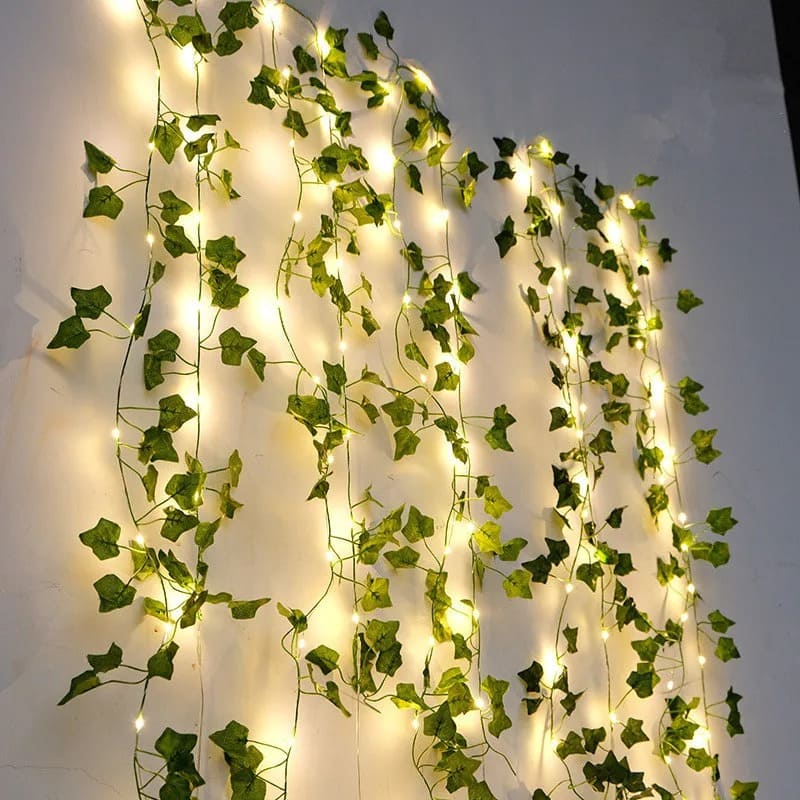 Guirlande Lumineuse en Lierre Naturel