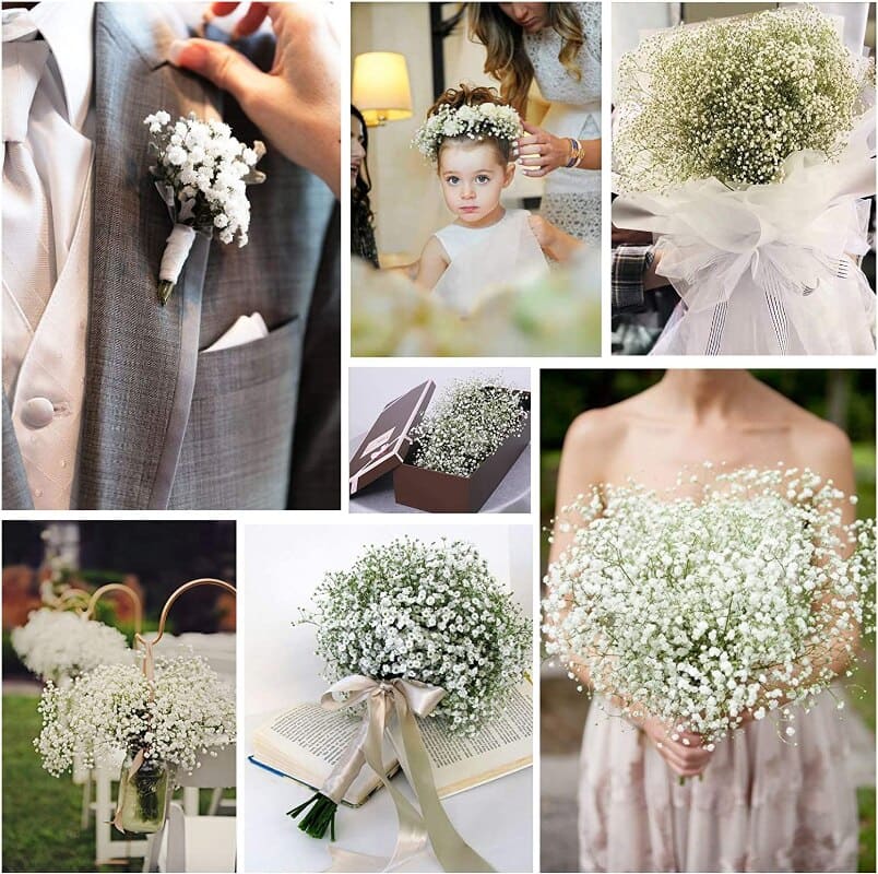 Gypsophile Artificielle Blanche