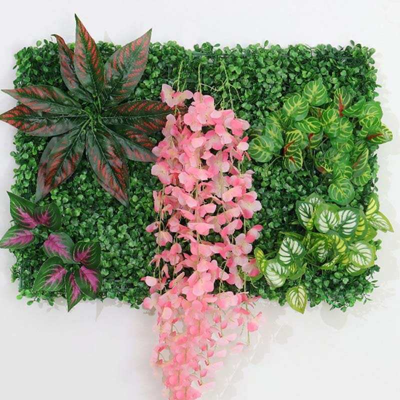 Mur Végétal Synthétique Vert 1m²