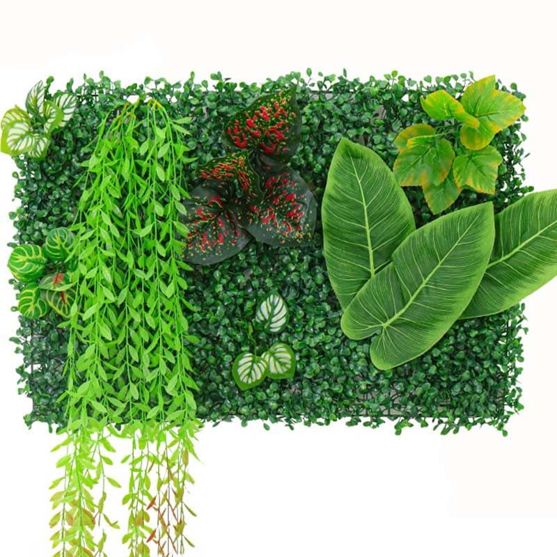 Mur Végétal Synthétique Vert 1m²