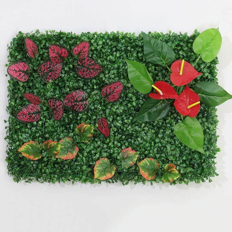 Mur Végétal Synthétique Vert 1m²