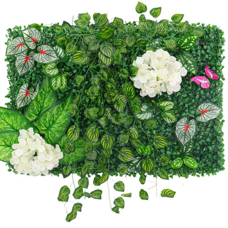 Mur Végétal Synthétique Vert 1m²