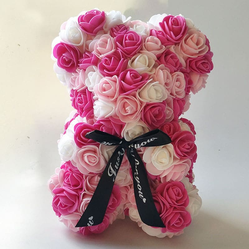 Nounours Saint-Valentin Peluche Cœur Rouge