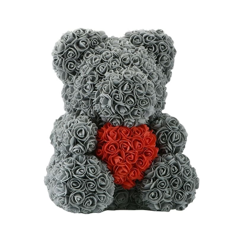 Peluche Ourson Rose 30 cm