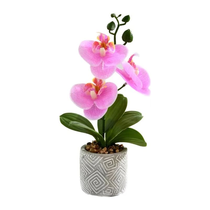 Orchidée Artificielle en Pot