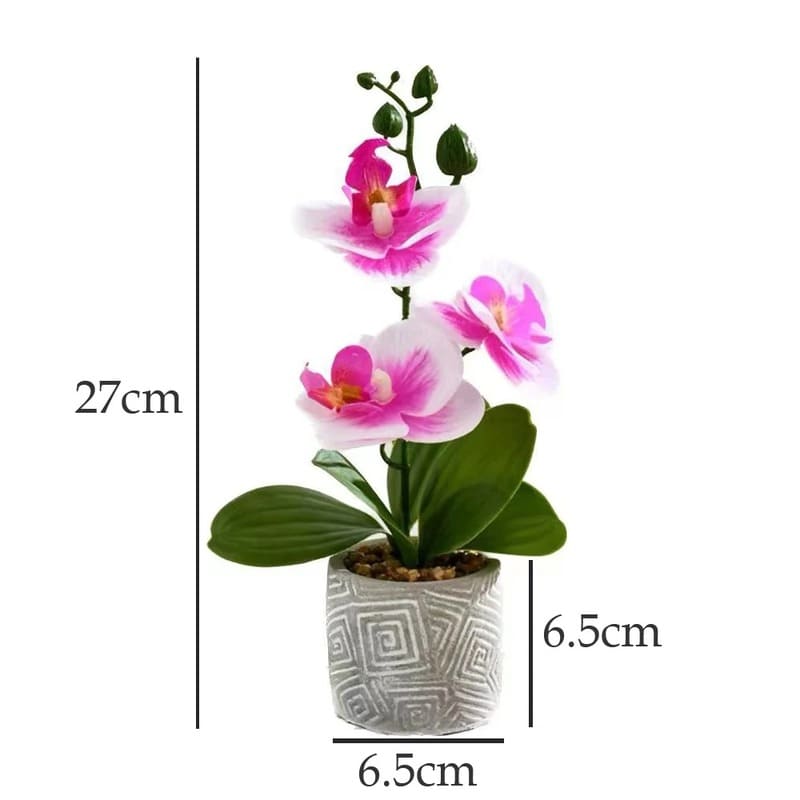 Orchidée Artificielle en Pot