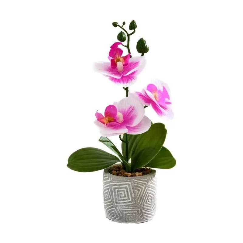 Orchidée Artificielle en Pot