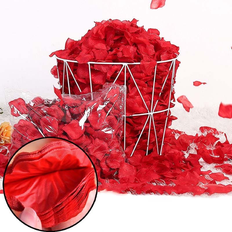 300 Pétales de Roses pour Décoration & Bastille